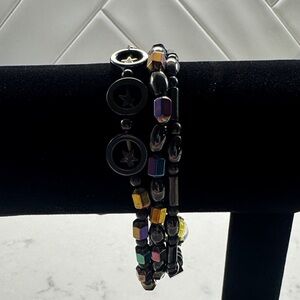 Multicolor Beaded Bracelet Set